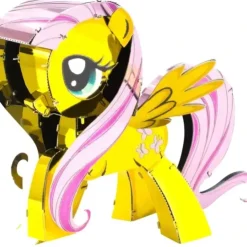 Toys>Fascinations Metal Earth My Little Pony Fluttershy 3D Metal Model Kit - Your Source for Gaming Essentials