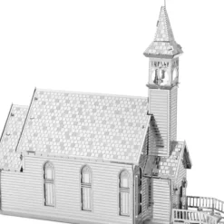 Toys>Fascinations Metal Earth The Old Country Church Unassembled 3D Metal Model Kit - Your Source for Gaming Essentials