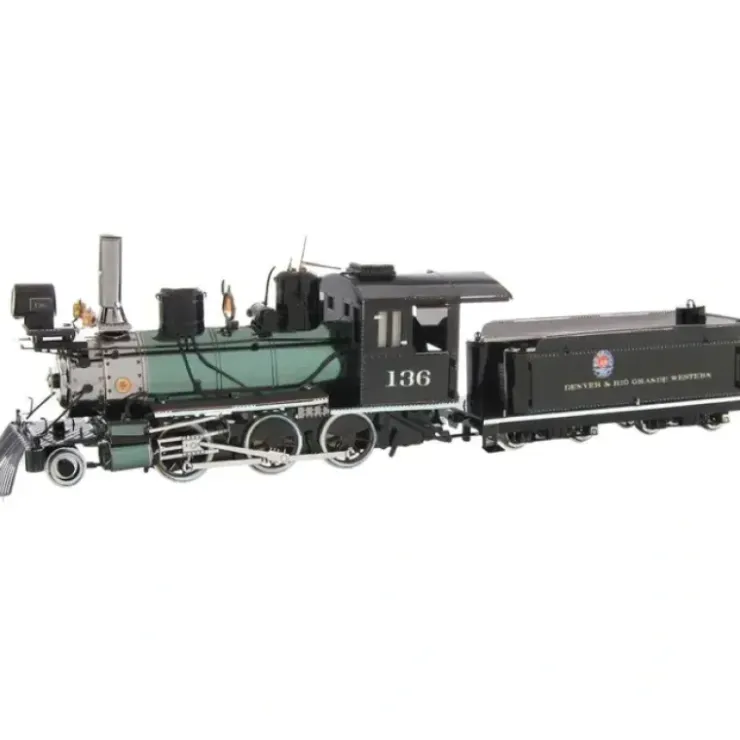 Toys>Fascinations Metal Earth Wild West 2-6-0 Locomotive Unassembled 3D Metal Model - Your Source for Gaming Essentials