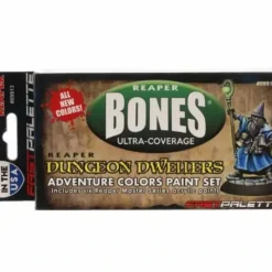 Tabletop Miniatures>Fast Palette: Dungeon Dwellers Adventure Colors - Your Source for Gaming Essentials
