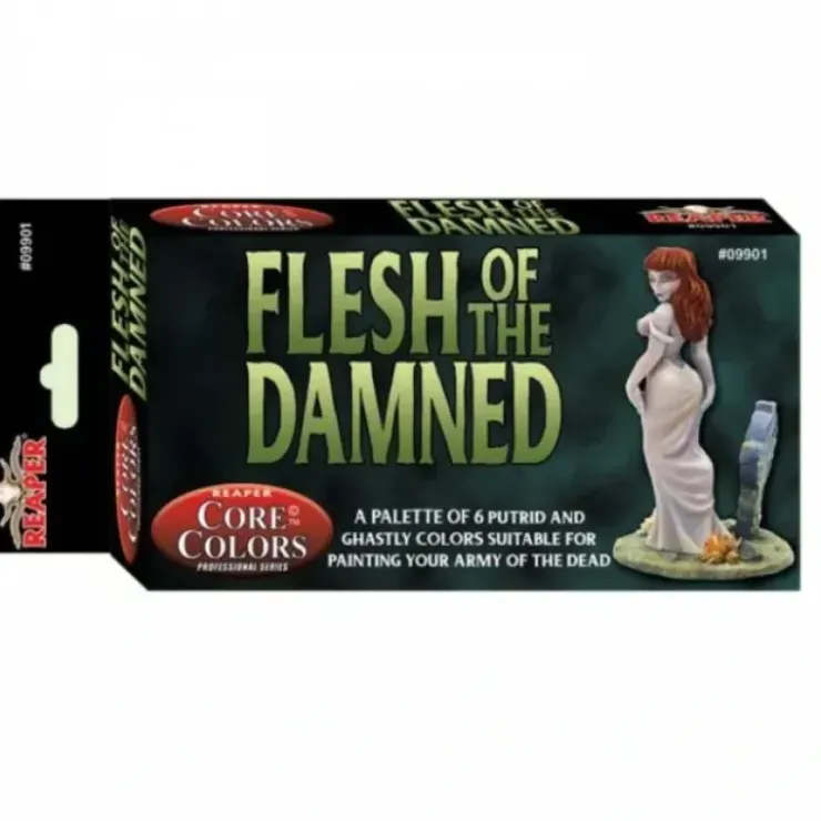 Tabletop Miniatures>Fast Palette MSP Paint Set (6 Bottles) #09901 - Flesh of the Damned - Your Source for Gaming Essentials