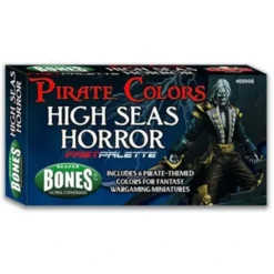 Tabletop Miniatures>Fast Palette MSP Paint Set (6) ReaperCon Pirate Colors #09906 - High Seas Horror - Your Source for Gaming Essentials