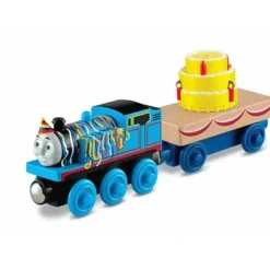 Fisher Price Y4501 Thomas & Friends Wooden Railway Happy Birthday Express (2) - Your Source for Gaming Essentials