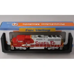 Fox Valley Models 20104S HO Scale ATSF GP60M Diesel Locomotive #152 w/ Sound - Your Source for Gaming Essentials