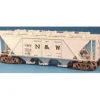 Funaro & Camerlengo 6851 HO N&W Covered Hopper Kit- with Decals - Your Source for Gaming Essentials