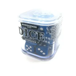 Dice>Games Workshop Citadel: Set of 20 Skull Ace 12mm Dice - Blue with White Pips - Your Source for Gaming Essentials