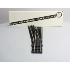 Gargraves 106 O O-100" Diameter "Phantom" Manual Left Hand Switch Turnout - Your Source for Gaming Essentials