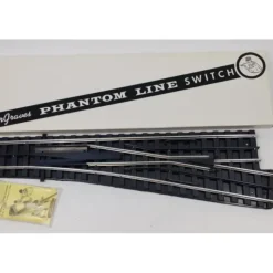 Gargraves 105 O O-72" Radius "Phantom" Manual Right Hand Switch Turnout - Your Source for Gaming Essentials