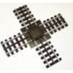 Gargraves 221 O 3 Rail Regular Tinplate 90 Degree Crossover - Your Source for Gaming Essentials