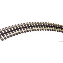 Gargraves 106-102S O Phantom Stainless 106" Curve Plastic Tie Sectional Track - Your Source for Gaming Essentials