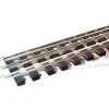 Gargraves WT-202-24 O 3 Rail Regular Stainless 24.8" Wood Tie Sectional Track - Your Source for Gaming Essentials