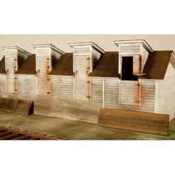 GCLaser 1291 HO Laser-Cut Wood Coal Shed - Kit - Your Source for Gaming Essentials