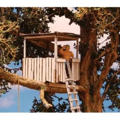 GCLaser 12612 Laser-Cut Wood Tree House Kit - Your Source for Gaming Essentials