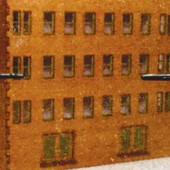 GCLaser 55603 4-Story Office/Retail Background Building - #2 Back w/Doors - Your Source for Gaming Essentials