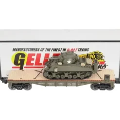 Geller Toy Trains 39157 O US Army Flatcar w/ M43A Sherman EX/Box - Your Source for Gaming Essentials