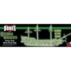 Tabletop Miniatures>Ghost Pirate Ship #77749 Storm Wraith - Unpainted Glow in the Dark Plastic Model - Your Source for Gaming Essentials