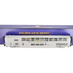 Golden Gate Depot O Gauge Santa Fe El Capitan Lounge Car #575 EX/Box - Your Source for Gaming Essentials