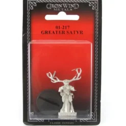 Tabletop Miniatures>Greater Satyr #01-217 Classic Ral Partha Fantasy RPG Metal Figure - Your Source for Gaming Essentials