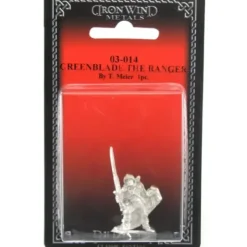 Tabletop Miniatures>Greenblade The Ranger #03-014 Classic Ral Partha Fantasy RPG Metal Figure - Your Source for Gaming Essentials