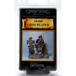 Tabletop Miniatures>Grim Reaper #10-660 Classic Ral Partha Fantasy RPG Metal Figure - Your Source for Gaming Essentials