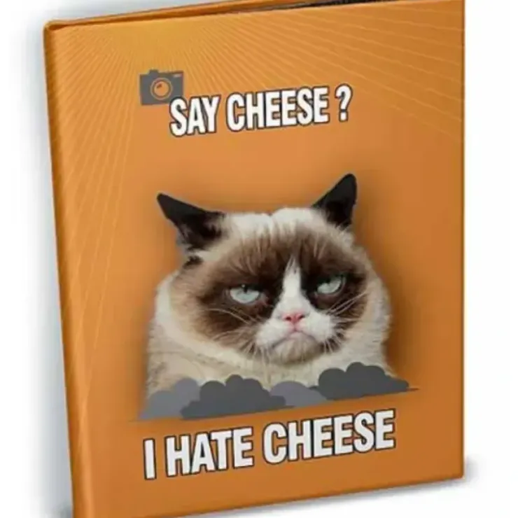 Toys>Grumpy Cat: Mini Photo Album - Say Cheese - Your Source for Gaming Essentials
