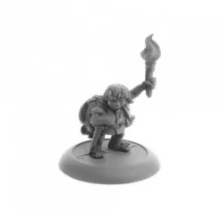 Tabletop Miniatures>Halfling Henchman, Gus Greenweevil #04076 Dark Heaven Legends Unpainted Figure - Your Source for Gaming Essentials