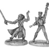 Tabletop Miniatures>Harlequin and Aina #20-564 Shadowrun RPG Metal Ral Partha Figure - Your Source for Gaming Essentials