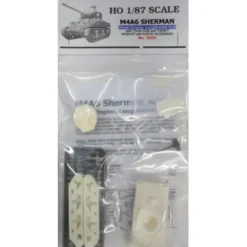 Heiser''s Models 5050 HO Sherman M4A6 Diesel Engine w/Lenthened Hull&Tracks Kit - Your Source for Gaming Essentials
