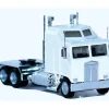 Herpa 35259 HO K100 Semi Tractor with 1-Bar Grille & Extra-Long Chassis - White - Your Source for Gaming Essentials