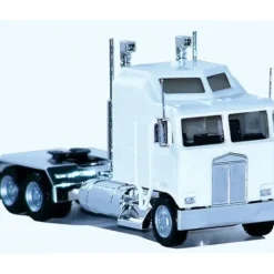 Herpa 35259 HO K100 Semi Tractor with 1-Bar Grille & Extra-Long Chassis - White - Your Source for Gaming Essentials