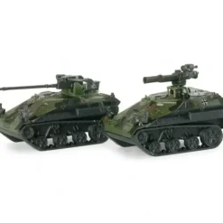 Herpa 741385 HO Roco Mini Tanks - Weasel Tanks in Camo (Set of 2) - Your Source for Gaming Essentials