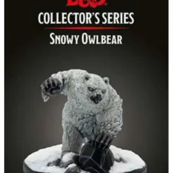 Tabletop Miniatures>Icewind Dale Rime of the Frostmaiden Unpainted D&D Figure - Snowy Owlbear - Your Source for Gaming Essentials