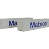InterMountain 30263 Matson 40' Corrugated Container (Pack of 2) - Your Source for Gaming Essentials