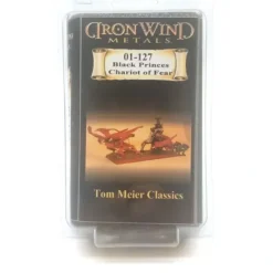 Tabletop Miniatures>Iron Wind Metals Black Prince's Chariot Of Fear Fantasy Unpainted Miniature - Your Source for Gaming Essentials