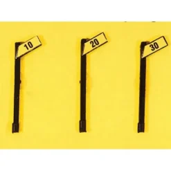 JL Innovative Design 843 HO Angled Speed Signs Slow Set (Pack of 3) - Your Source for Gaming Essentials
