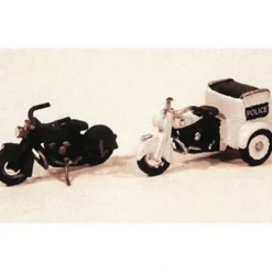 JL Innovative Design 903 HO Classic 1947 Unfinished Cast Motorcycles (Pack of 2) - Your Source for Gaming Essentials