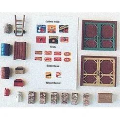 JL Innovative Design 506 HO Loading Dock Detail Set (18) w/16 Signs - Your Source for Gaming Essentials