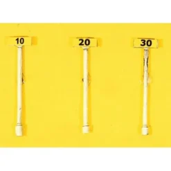 JL Innovative Design 841 HO Rectangle Speed Signs Slow Set (Pack of 3) - Your Source for Gaming Essentials