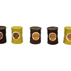 JL Innovative Design 564 HO Shell Oil Company Custom Oil Barrel (Set 5) - Your Source for Gaming Essentials
