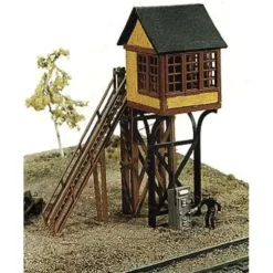 JL Innovative Design 240 N Avon St Elevated Crossing Gate Tower Wooden Kit - Your Source for Gaming Essentials
