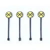JL Innovative Design 853 RR Xing Warning Sign 4/ - Your Source for Gaming Essentials