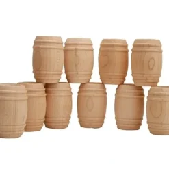 John Rendall 8703 G Scale Wooden Barrels (10) - Your Source for Gaming Essentials