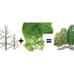 JTT Scenery Products 92023 N 1.5"-3" Professional Sycamore Trees (Pack of 16) - Your Source for Gaming Essentials