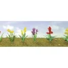 JTT Scenery Products 95560 O 1" Assorted Flower Plants Set #2 (Pack of 10) - Your Source for Gaming Essentials