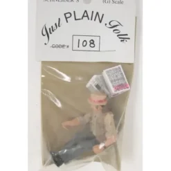 Just Plain Folk 108 Man Sitting Reading Paper - Your Source for Gaming Essentials