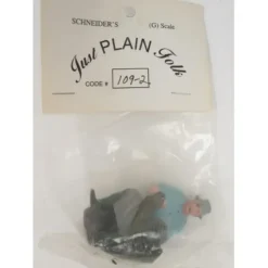 Just Plain Folk 109-2 Man With Gray Hat Catching Fish - Your Source for Gaming Essentials