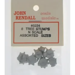 JV Models 8224 N Tree Stump Assortment (Pack of 8) - Your Source for Gaming Essentials