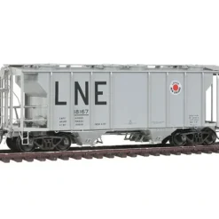 Kadee 8036 HO Lehigh & New England PS-2 2-Bay Covered Hopper #18167 - Your Source for Gaming Essentials