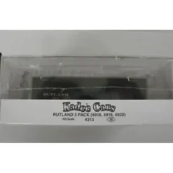Kadee 4313 HO Rutland Pullman-Standard 40' PS-1 Boxcar, 3-Pack - Your Source for Gaming Essentials