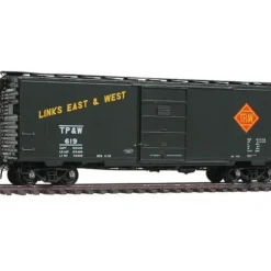 Kadee 4824 HO Toledo, Peoria & Western 40' PS-1 Boxcar #619 - Your Source for Gaming Essentials